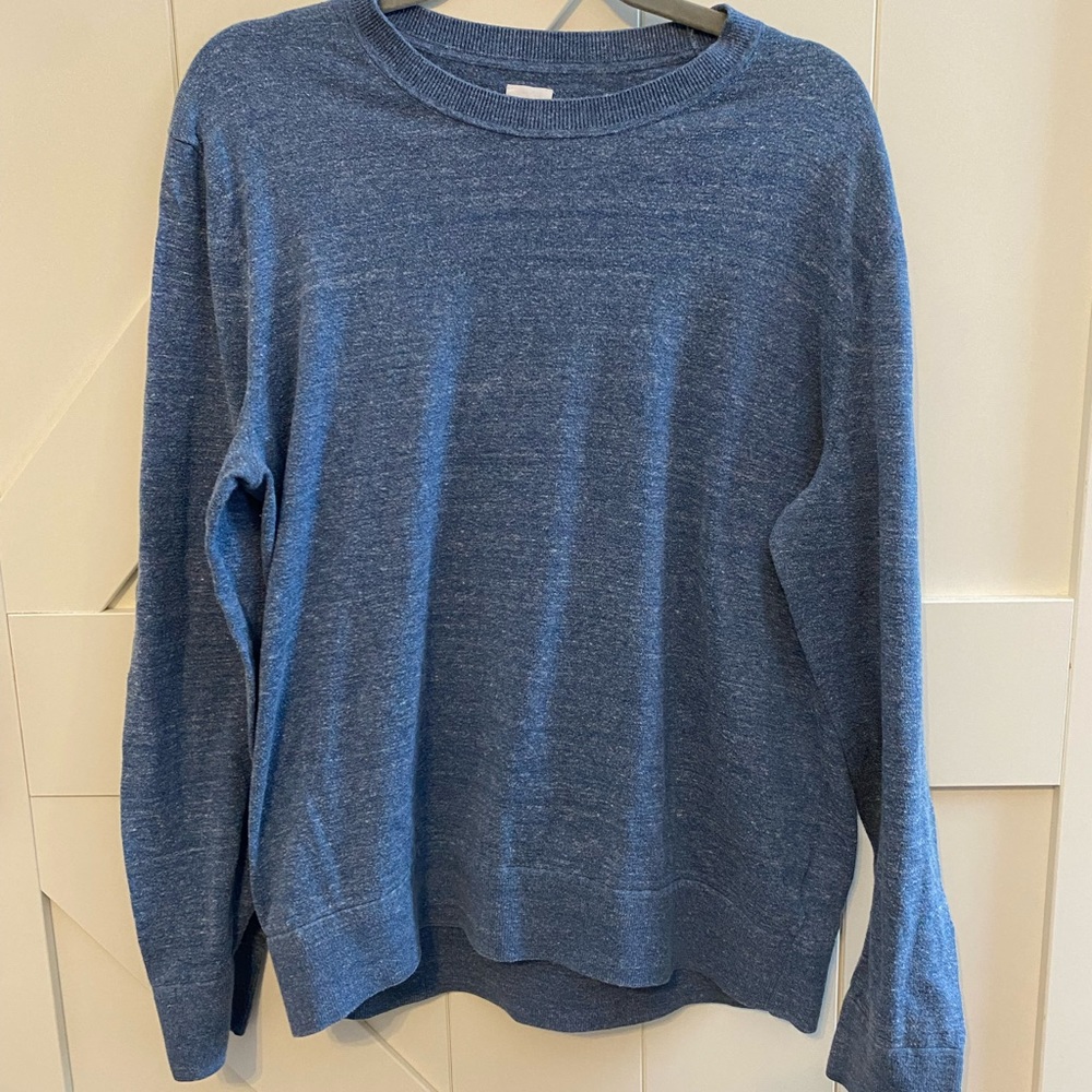 Mens Light Blue Gap Sweater Size Large